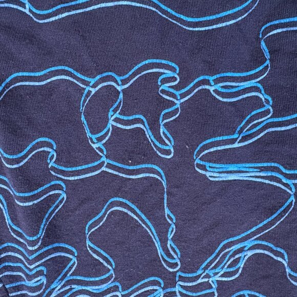 Rockets of Awesome Mini Bamboo Longsleeve Bodysuit size 3-6 Months Navy - Picture 9 of 11